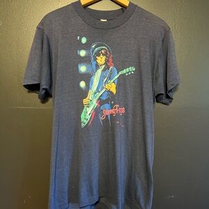 Vintage 80s Jimmy Page The Firm Tour T-Shirt